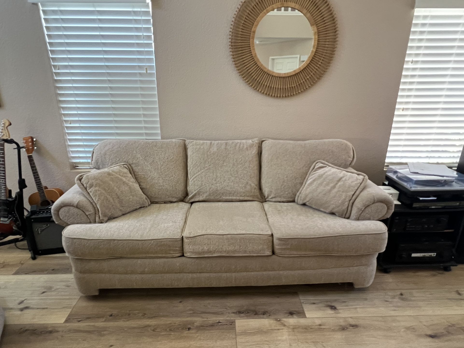 Sofa Bed Sleeper Pull Up Double Side Color Design