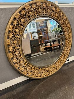Ethan Allen, Round Florentine Mirror