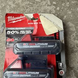 Milwaukee M18 Battery Set 