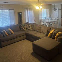 Gray Sectional Sofa