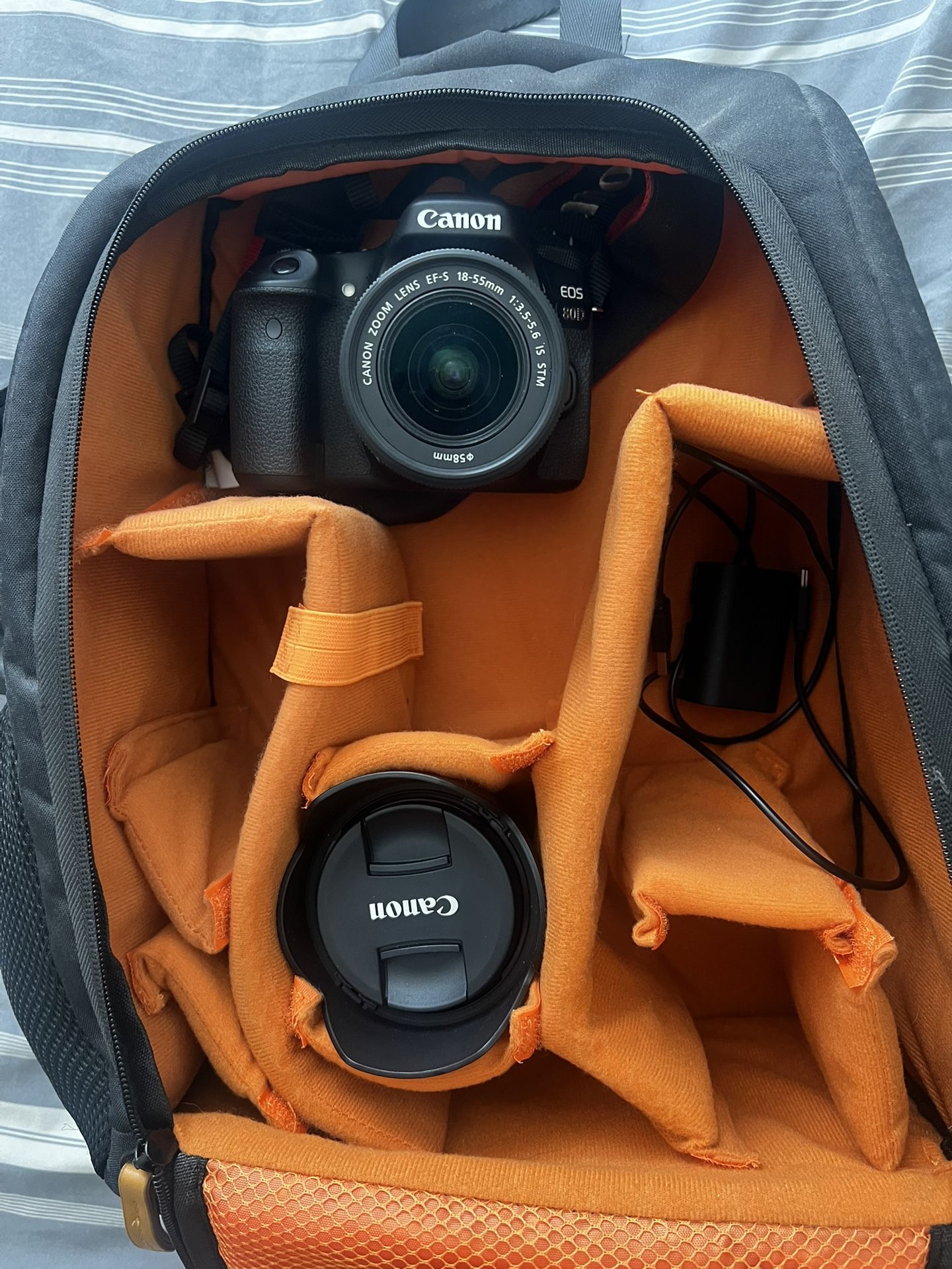 Canon 80D w/lenses & equipment 