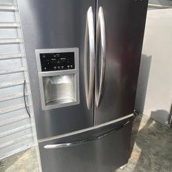 Frigidaire Refrigerator French Door Stainless Steel 