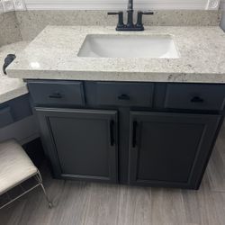 Brand New  Rectangle Granite Slab  90”x26”