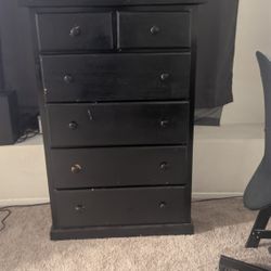 Six Drawer All Wood Dresser