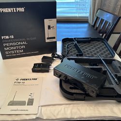 Phenyx Pro PTM 10 Wireless System – Belt Pack + Transmitter – Works Great!
