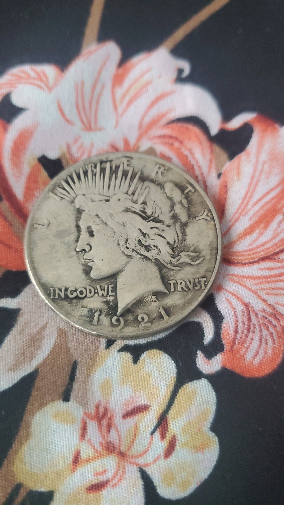 1921 Silver Peace Dollar