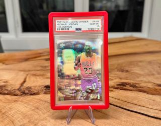 Michael Jordan  1991 Upper Deck Hologram PSA 10