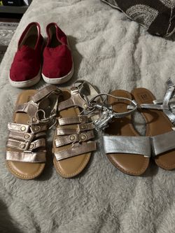 Girls shoes size 10 and 12