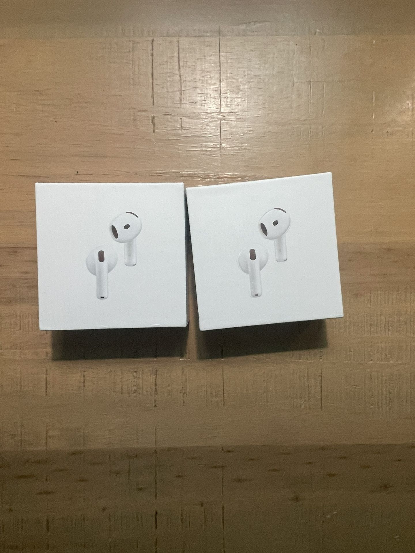 2 airpod gen 4's for sale