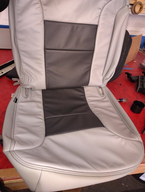 Brand New Never Installed Leather Seat Covers Front And Back Seats.