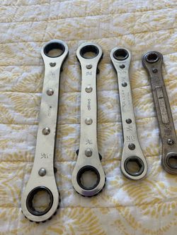 Double Box End Ratcheting Wrenches-High End