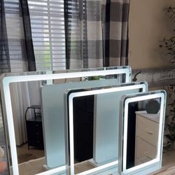 LED Vanity Makeup Mirror Different Sizes✅