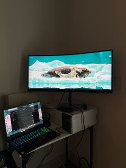 HP series 5 pro 34” WQHD USB-C MONITOR, WEBCAM, SPEAKERS, TILT