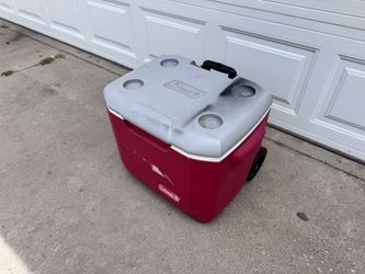 Coleman Red Cooler