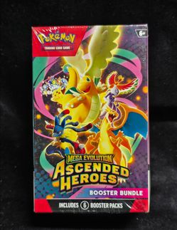 Pokemon Mega Evolution Ascended Heroes Booster Bundles SEAL