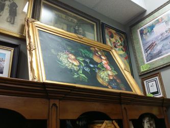 Oil painting. Excellent condition large