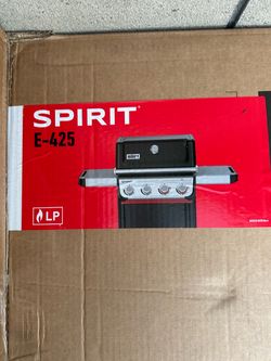 New Weber Spirit E-425 BBQ Barbecue Grill 4-Burner Propane
