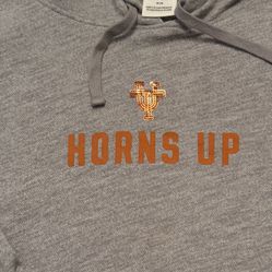 TEXAS LONGHORNS PINK cropped hoodie SZ MEDIUM 
