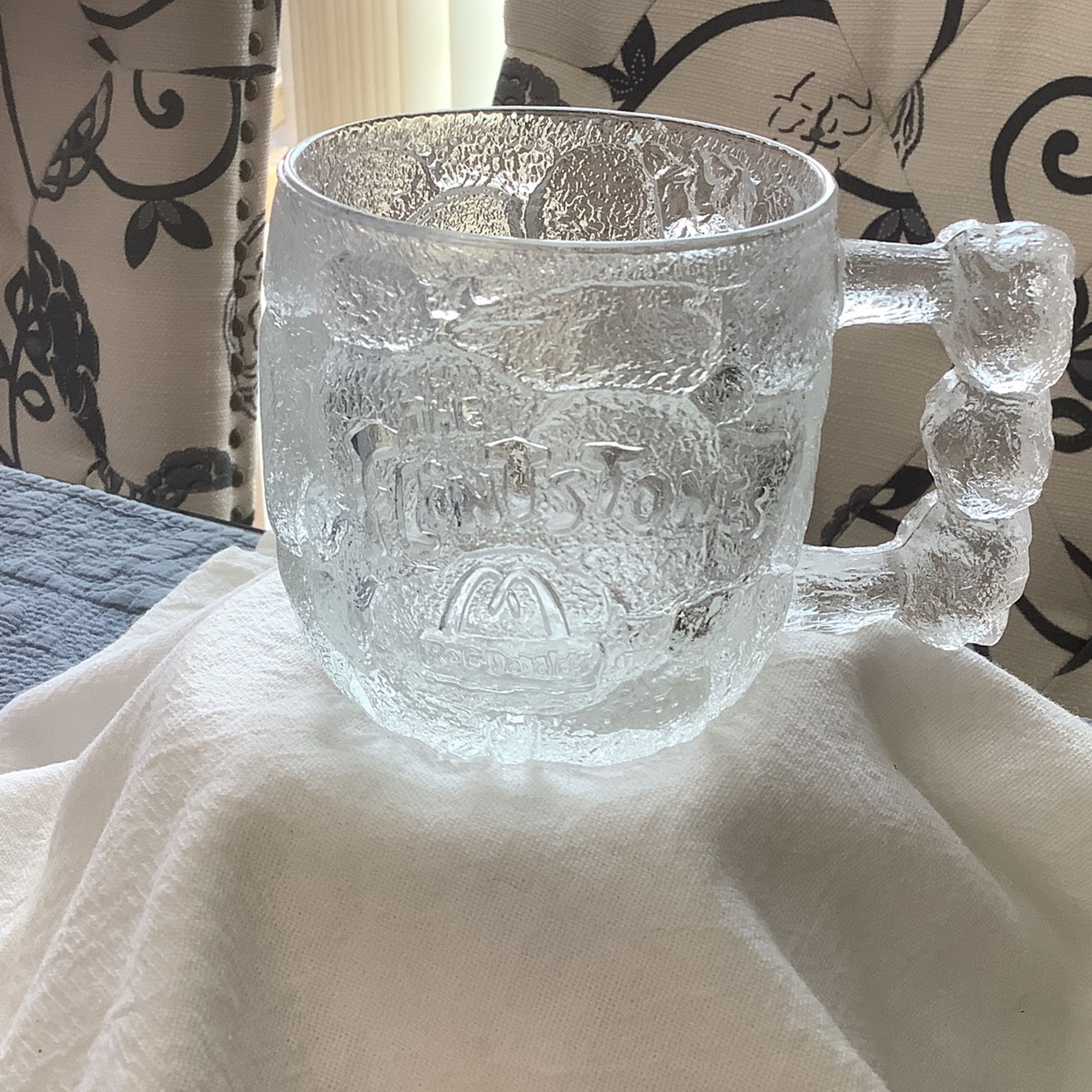 Vintage ‘RocDonalds’ Glass Coffee Mug