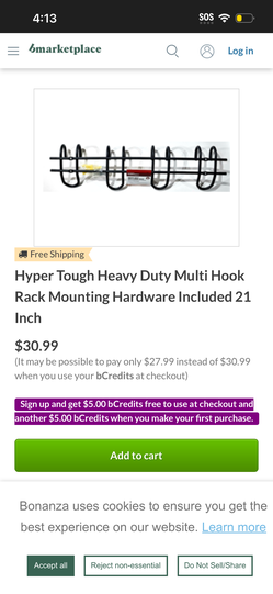 Hook rack