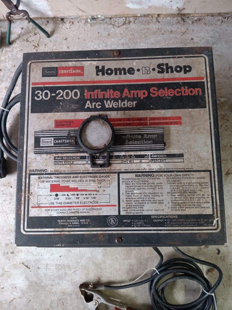 Sears- Craftsman Arc Welder