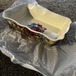 The Pioneer Woman Floral Stoneware Baking Dish