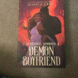 New Signed Paperback “ I Accidentally Summoned A Demon Boyfriend “