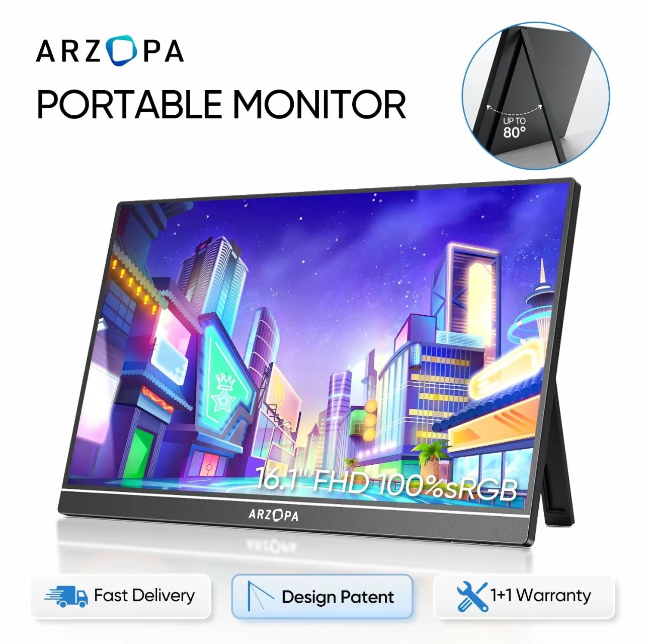 ARZOPA 144hz Portable Monitor 