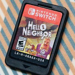 Hello Neighbor (Nintendo Switch) Cartridge Only Used But Tested Fast Shipping