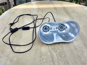 Zoo Med Combo Mini Deep Dome Lamp Fixture 2 Sockets each 5.5" Diameter