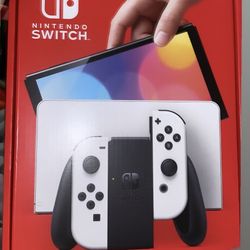 OLED NINTENDO SWITCH White!!! 