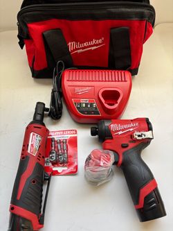 Milwaukee ratchet and impact