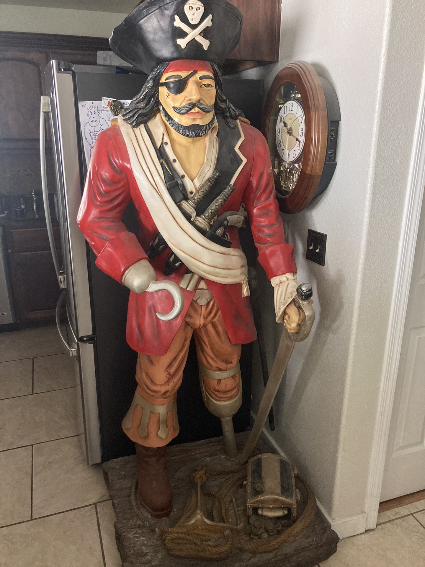Life Size Pirate Statue