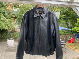 Marc New York Men’s Black Leather Jacket