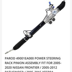 Power Steering Rack And Pinion Assembly  Nissan Frontier 