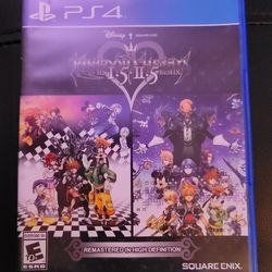 Ps4 Game .. Kingdom Of Hearts Remastered !!!