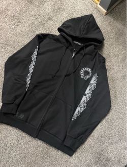 Chrome Hearts zip up jacket black