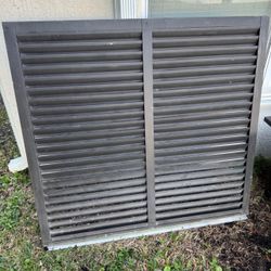 Aluminum Awning 48” H x 52” W