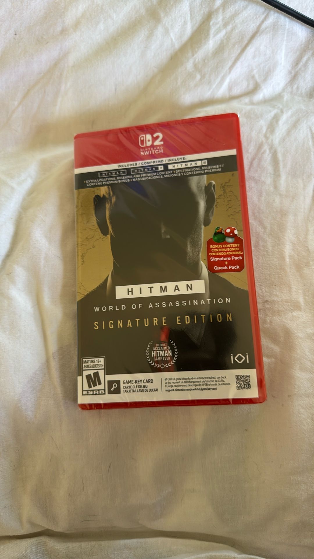 Brand New Hitman Switch 2