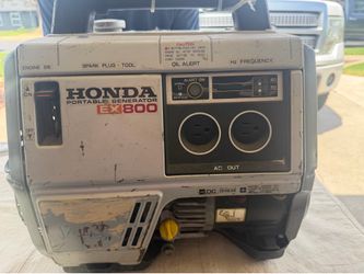 Honda portable generator ex800.