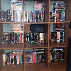 Assorted Vhs And Dvds 