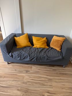 IKEA KLIPPAN loveseat in Vissle gray