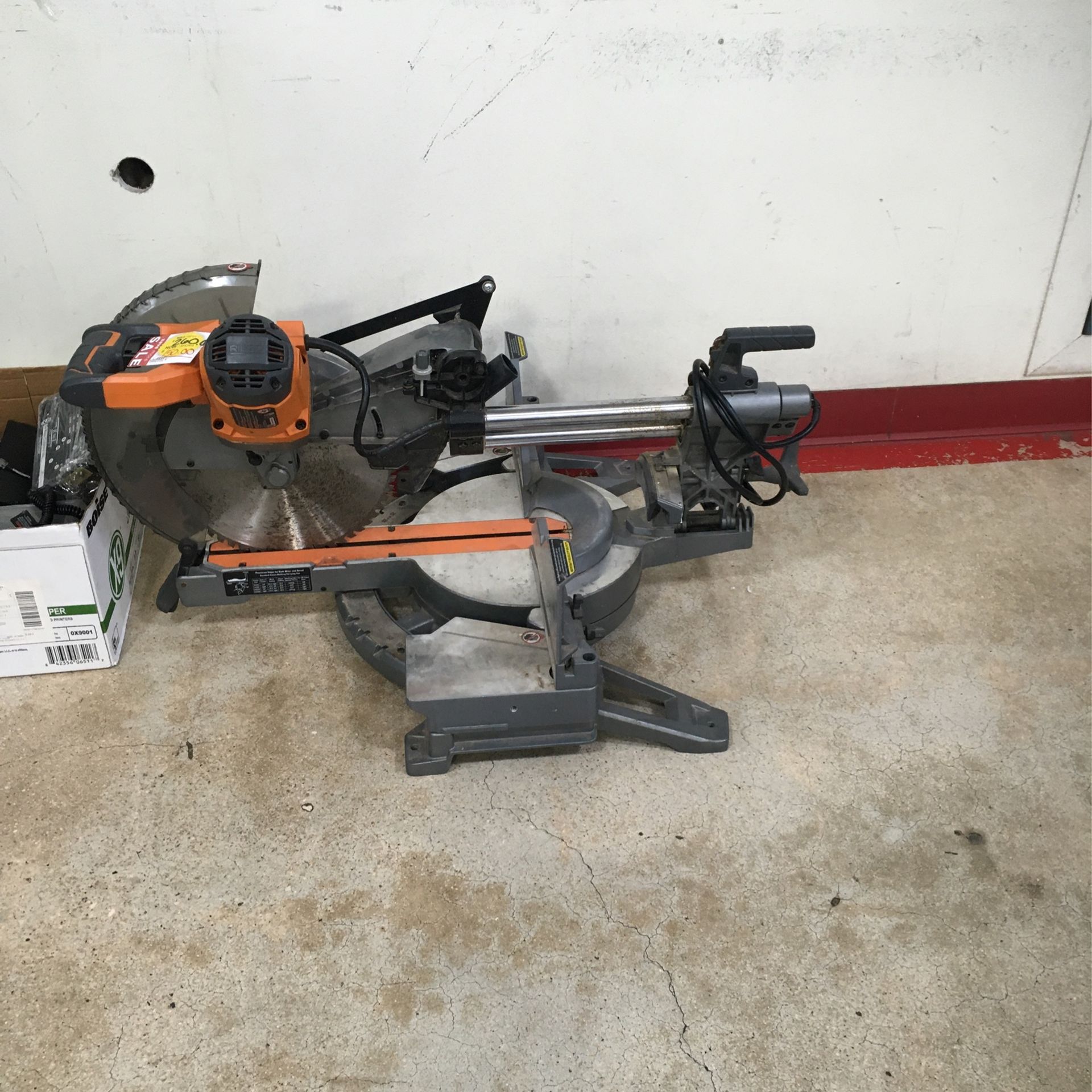 Ridged Table Saw