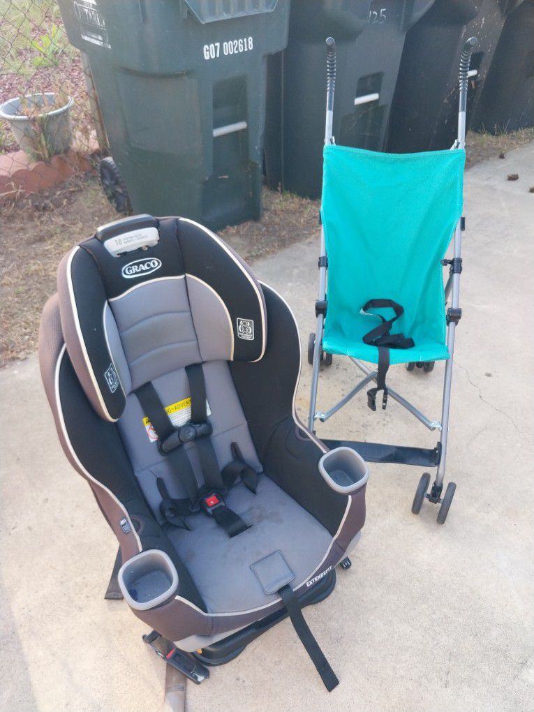 Seat And Stroller Used