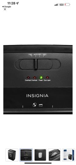 Insignia - 10-Sheet Microcut Shredder - BLACK.
