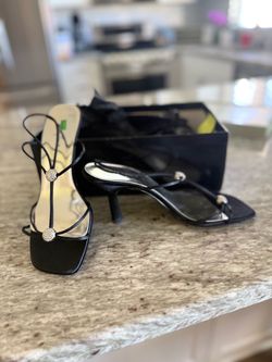 Women’s black dress shoes