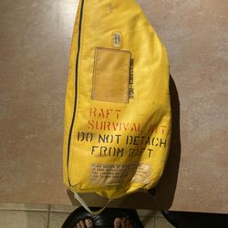 New Air Cruisers Life Raft Survival Kit