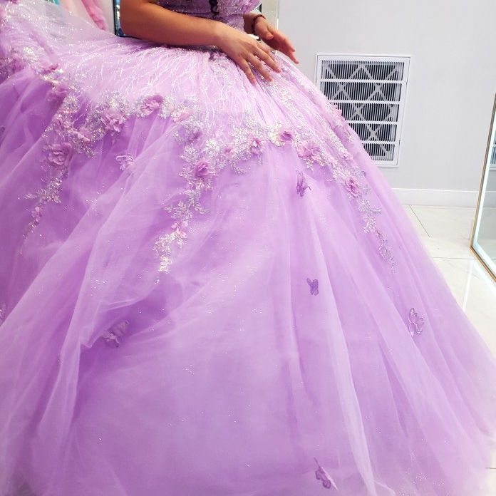 Quinceanera Dress Dancing queen (lilac)