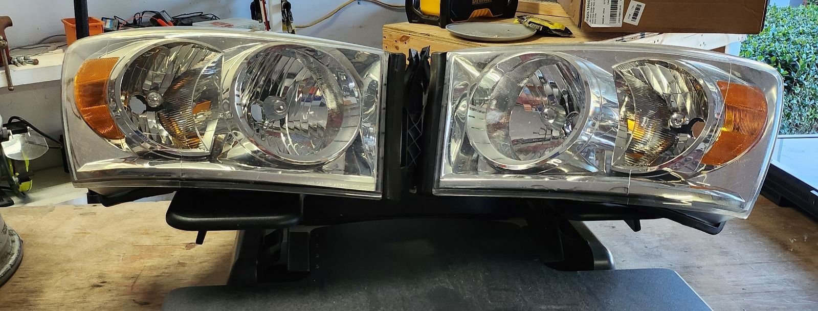 Rim And Factory Headlights 08 Dodge Ram