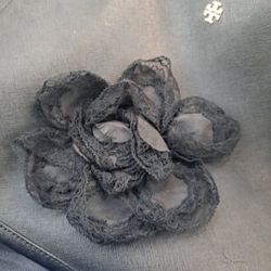 Vintage Chanel Flower Silk